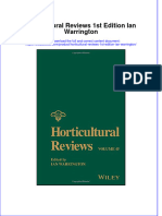 [Download pdf] Horticultural Reviews 1St Edition Ian Warrington online ebook all chapter pdf 