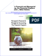 (Download PDF) Horngrens Financial and Managerial Accounting The Financial Chapters Tracie L Miller Nobles Online Ebook All Chapter PDF