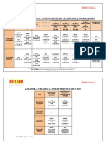 Time Table 30.04.2024-05.05.2024 Junior