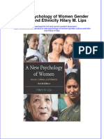 [Download pdf] A New Psychology Of Women Gender Culture And Ethnicity Hilary M Lips online ebook all chapter pdf 