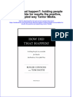 [Download pdf] How Did That Happen Holding People Accountable For Results The Positive Principled Way Tantor Media online ebook all chapter pdf 