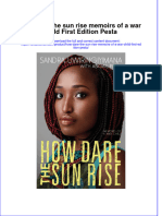 (Download PDF) How Dare The Sun Rise Memoirs of A War Child First Edition Pesta Online Ebook All Chapter PDF