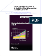 [Download pdf] Modern Data Visualization With R Chapman Hall Crc The R Series 1St Edition Kabacoff online ebook all chapter pdf 