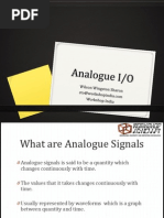 Download Analogue Signals on the arduino by Wingston Sharon SN73274108 doc pdf