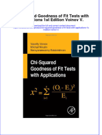 (Download PDF) Chi Squared Goodness of Fit Tests With Applications 1St Edition Voinov V Online Ebook All Chapter PDF