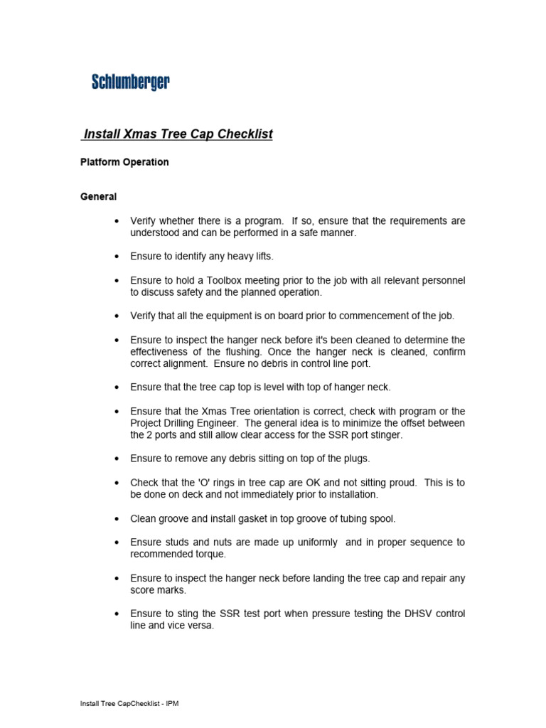 Install Tree Cap - Checklist - IPM2 | PDF | Science & Mathematics ...