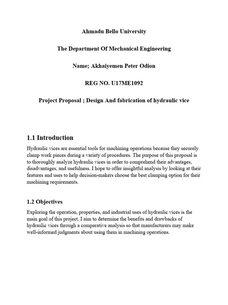 Hydraulic Vice Download Free Pdf Machining Pump