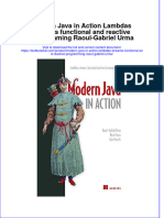 (Download PDF) Modern Java in Action Lambdas Streams Functional and Reactive Programming Raoul Gabriel Urma Online Ebook All Chapter PDF