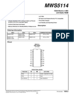 2114 Sram Datasheet