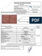 Declaración Prestaciones SRR4028