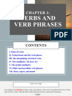 Session 2 - Verbs - Chapter 3 + Chapter 12