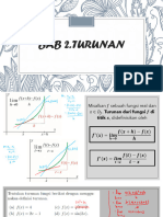 Bab 2. Turunan