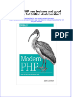 [Download pdf] Modern Php New Features And Good Practices 1St Edition Josh Lockhart online ebook all chapter pdf 