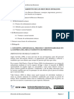 Tema 5. Reclutamiento de Los Recursos Humanos