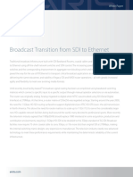 Broadcast Transition From SDI To Ethernet