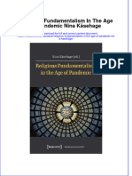 [Download pdf] Religious Fundamentalism In The Age Of Pandemic Nina Kasehage online ebook all chapter pdf 