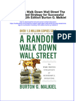 A Random Walk Down Wall Street The Time Tested Strategy For Successful Investing 12th Edition Burton G. Malkiel