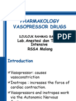 18. Farmakologi Obat Vasopresor
