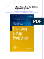 [Download pdf] Choosing A Map Projection 1St Edition Miljenko Lapaine online ebook all chapter pdf 