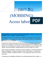 PPT Power Point Mobbing Acoso Laboral