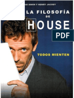 William Irwin y Henry Jacoby - La Filosofía de HOUSE. Todos Mienten