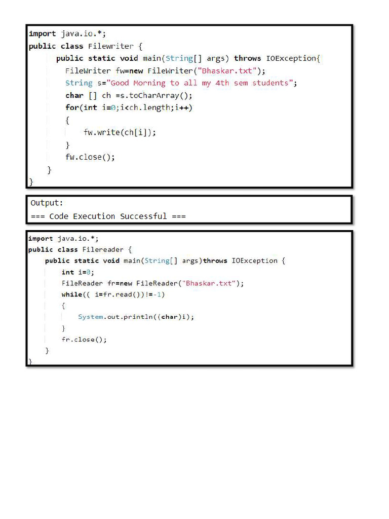 Java Record Prgrms 11 | PDF