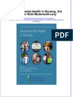 [Download pdf] Environmental Health In Nursing 3Rd Edition Ruth Mcdermott Levy online ebook all chapter pdf 