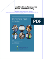 (Download PDF) Environmental Health in Nursing 3Rd Edition Ruth Mcdermott Levy Online Ebook All Chapter PDF