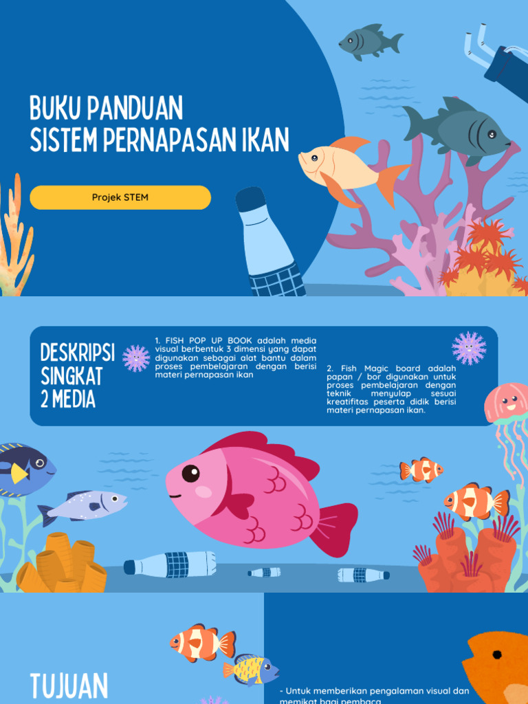 Blue Illustrative Managing Plastic Waste in The Ocean Presentation | PDF