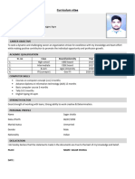 Curriculum Vitae