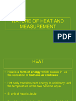 Nature of Heat and Measurement