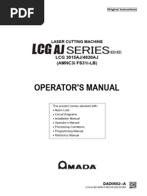 LCG-AJ SERIES - LCG 3015AJ - 4020AJM2-AMNC3I FS31i-LB