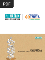 Presentation Matrix COSEC For End Users