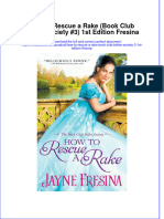 [Download pdf] How To Rescue A Rake Book Club Belles Society 3 1St Edition Fresina online ebook all chapter pdf 