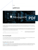 MongoDB Cluster-ServerMania