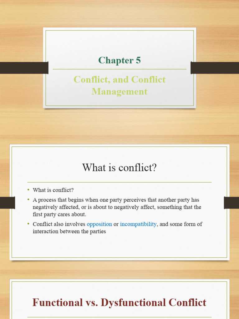 Understanding Conflict Management Strategies | PDF | Bargaining ...