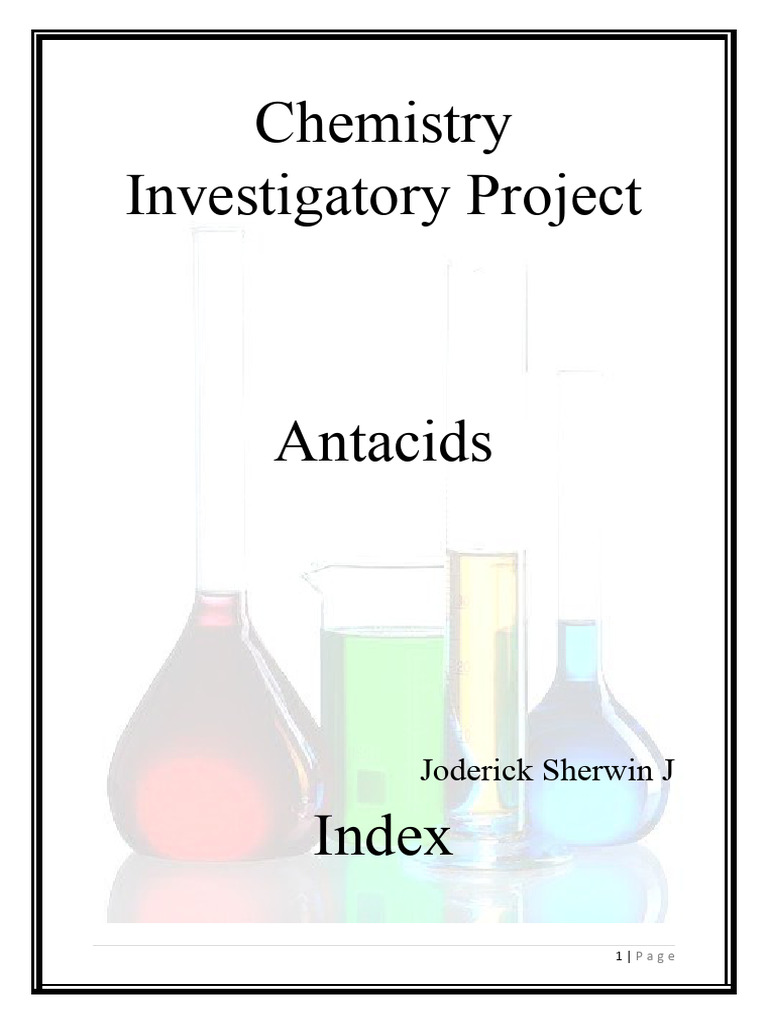 Comparative Study of Antacids | PDF | Heartburn | Acid