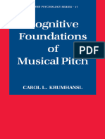 1990-Cognitive Foundations of Musical Pitch