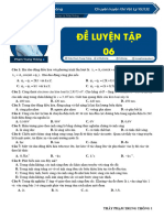 Đề Luyện Tập 06