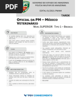 Oficial Da PM - Medico Veterinarions301 Tipo 1