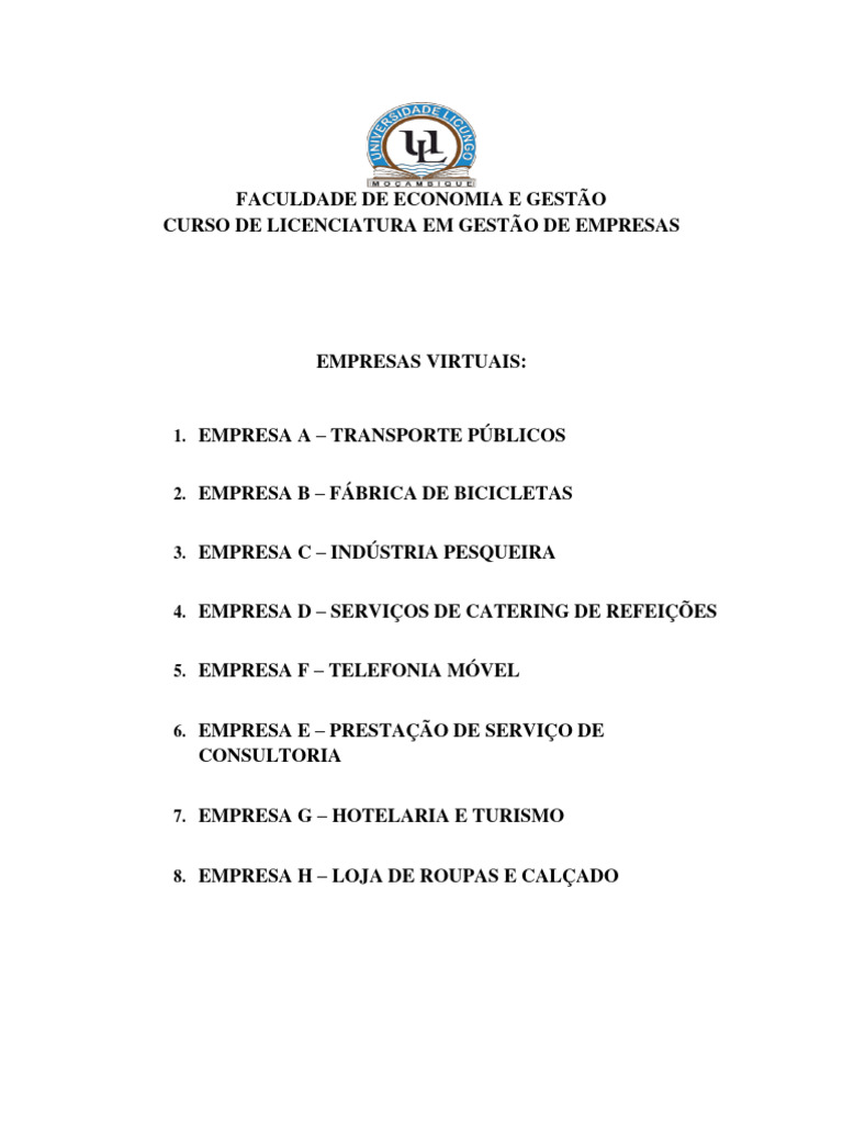 Empresas virtuais para apresentacao de grupos pdf business economias