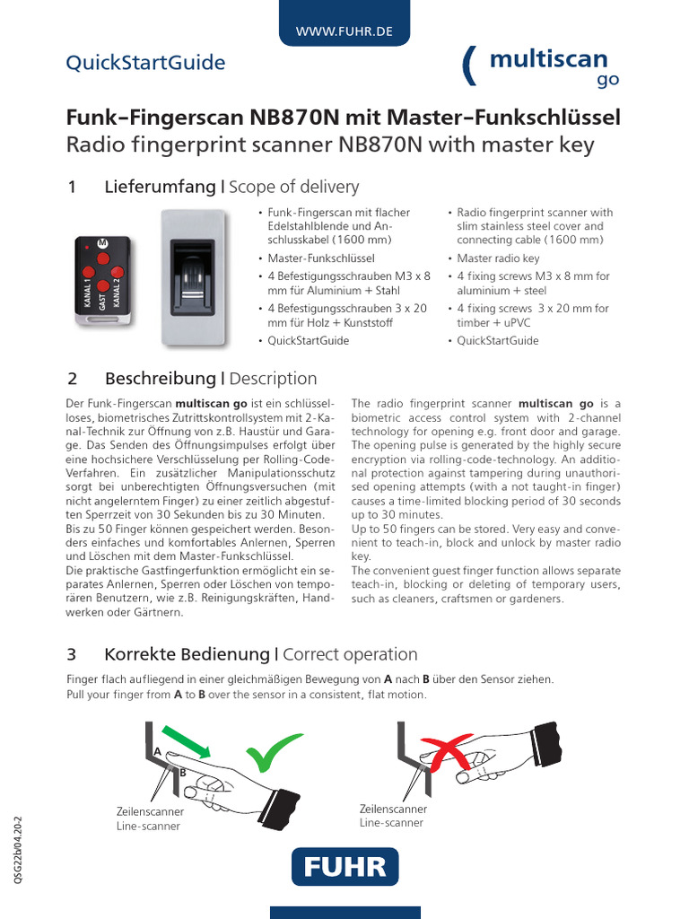 Quick Start Guide | PDF