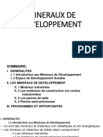 Cours Mineraux de Developpement