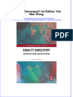 [Download pdf] Equality Dancesport 1St Edition Yen Nee Wong online ebook all chapter pdf 