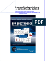 [Download pdf] Epr Spectroscopy Fundamentals And Methods 1St Edition Daniella Goldfarb online ebook all chapter pdf 