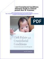 [Download pdf] Cleft Palate And Craniofacial Conditions A Comprehensive Guide To Clinical Management Ann W Kummer online ebook all chapter pdf 