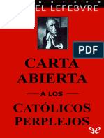 Marcel Lefebvre Carta Abierta A Los Católicos Perplejos ePubLibre - 1985