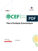 ANNEXE H Plan Analyse Economique