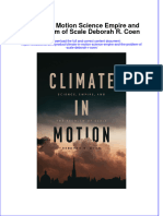 (Download PDF) Climate in Motion Science Empire and The Problem of Scale Deborah R Coen Online Ebook All Chapter PDF