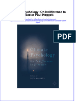 (Download PDF) Climate Psychology On Indifference To Disaster Paul Hoggett Online Ebook All Chapter PDF
